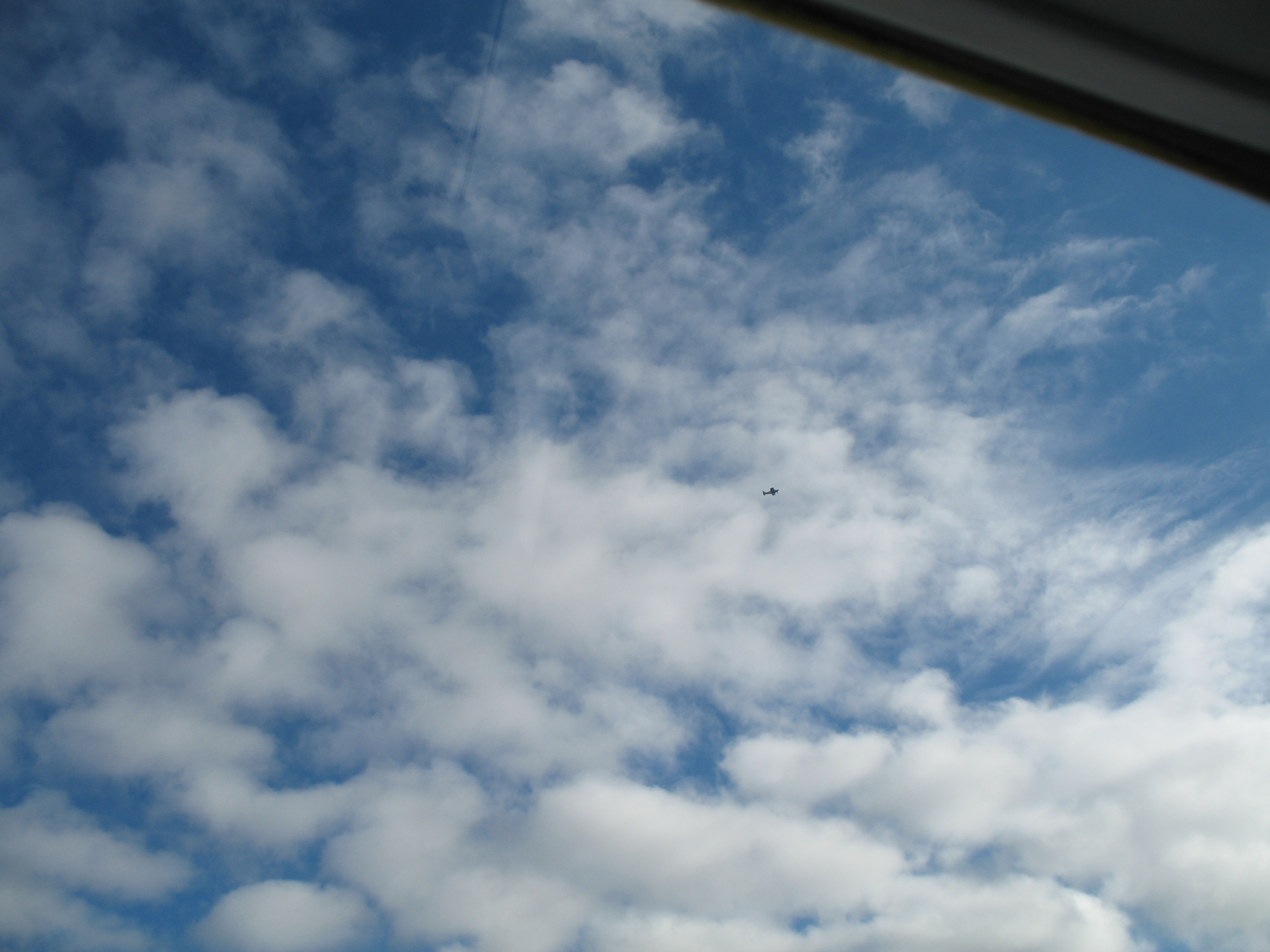 Just another sky view--that is what it's all about.  Langley Fying School.